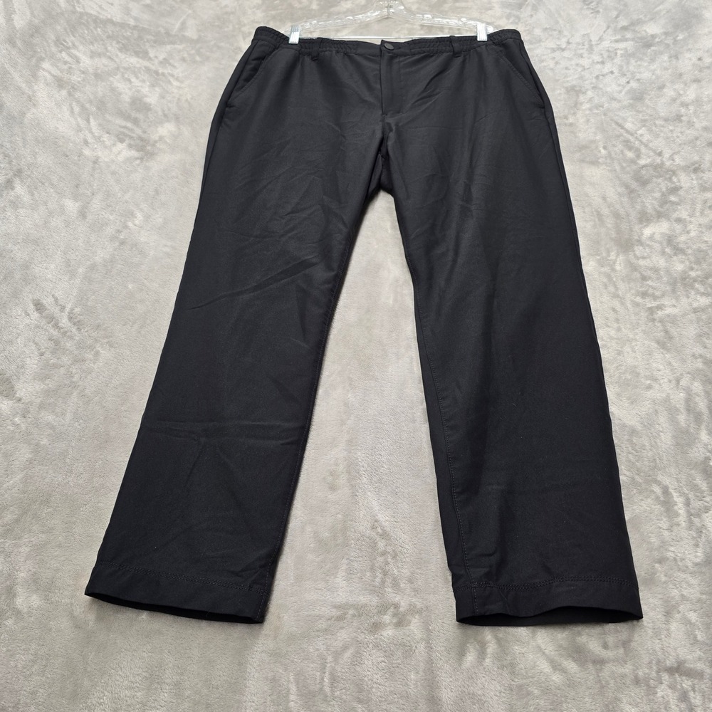 Marc New York Performance Pants Men 40x30 Black Stretch Tech Gorpcore Athleisure - Picture 10 of 15